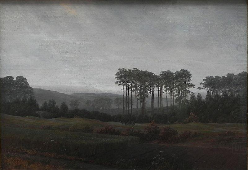 The afternoon, Caspar David Friedrich